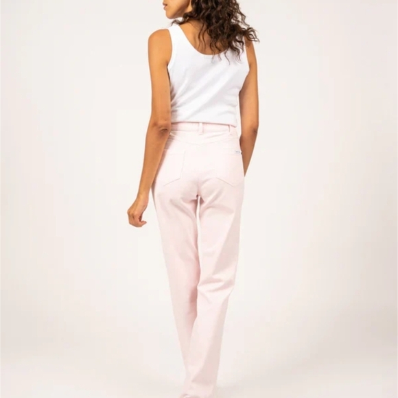 Saint James Patri II Straight Leg Pants – Pink Denim, Size 10, NWOT #76 - Picture 2 of 8